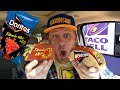 Taco Bell ⭐Flamin&#39; Hot Cool Ranch Doritos Locos Tacos⭐ Food Review!!!