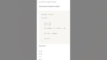 Que imprime el siguiente codigo? (38) #c #cplusplus #c++ #visualstudio #windows #programacion