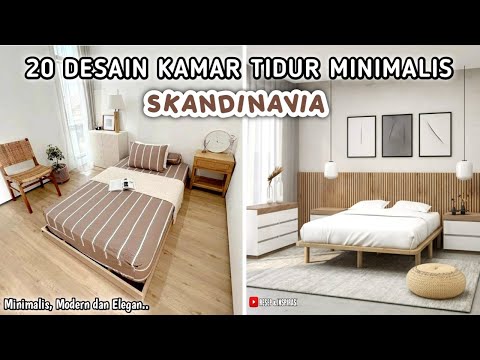 Video: Warna, Kesederhanaan dan Fungsi dalam Katil Scandinavia Kecil