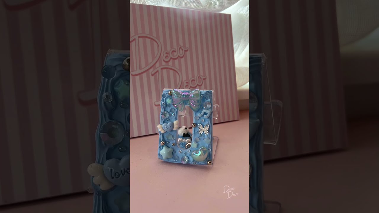 Isn't it adorable!  #decoden #shorts