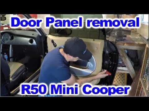 How to remove Door Panel on R50 Mini Cooper by Howstuffinmycarworks