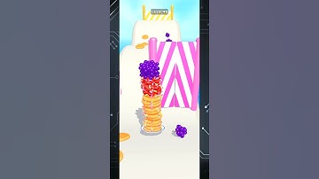 Pancake Run🥞🎂GameplayWalkthrough New Update Level-49 #shorts