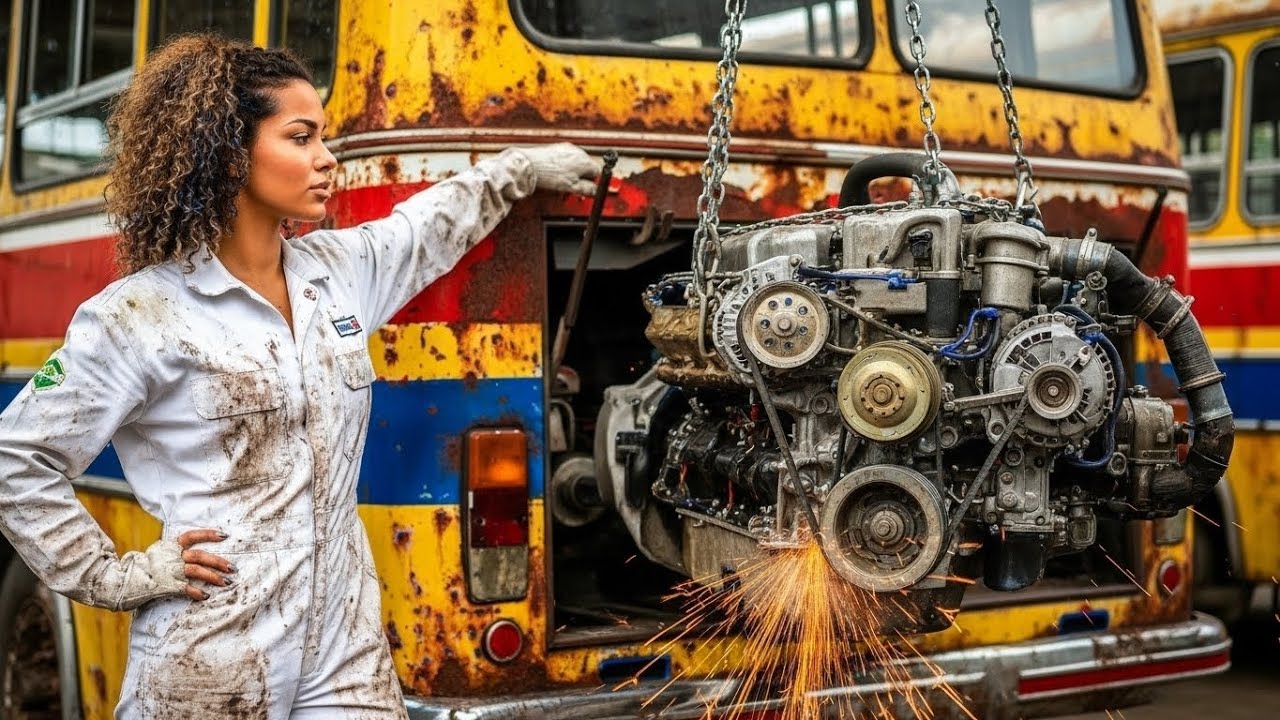 Nessuno voleva riparare il vecchio autobus finché la meccanica ha accettato, e ciò che ha trovato...