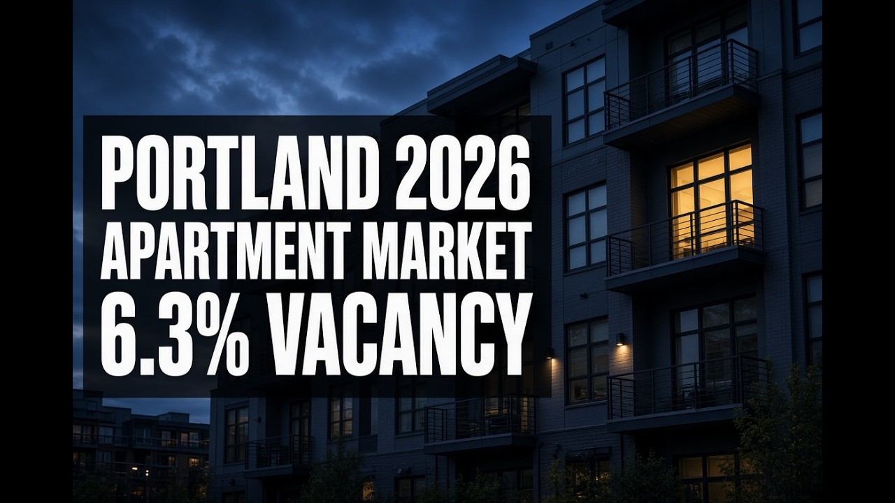 Portland 2026 Apartment Market - 6.3% Vacancy, Rents Flat