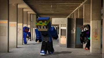 Playing hide and seek in Hive server | Minecraft |