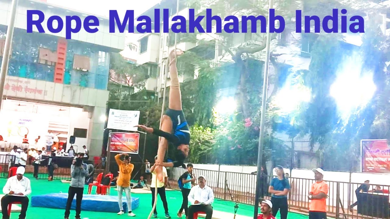 Rope Mallakhamb Mayor cup super set mallakhamb video