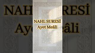 Şükretmek İçin 1 Dakikanızı Ayırın 🙏 Nahl Suresi