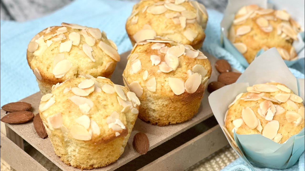 Muffin alle Mandorle