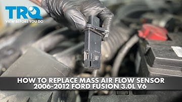 How to Replace Mass Air Flow Sensor 2006-2012 Ford Fusion 3.0L V6