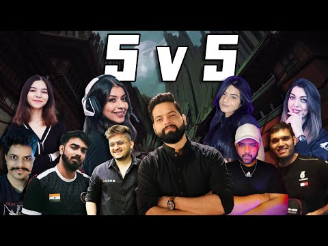 Streamers Battle 5 v 5 Custom Room | Valorant Live Stream India - Streamers Battle 5 v 5 Custom Room | Valorant Live Stream India