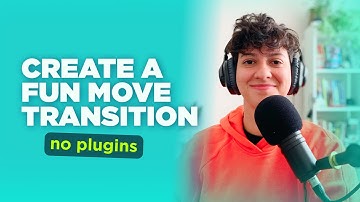 Move Transition with NO plugins OBS Alternative
