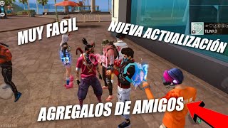 Como enviar solicitud de amistad en la isla social free fire