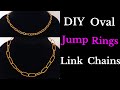 How to Easily Make Oval Jump Rings and Necklace Chains at Home | Oval Link Necklace Chain