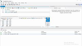how to delete row in MySql Workbench #mysql