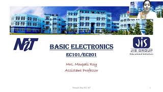Basic Electronics: Lecture_29