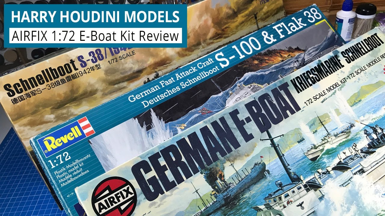 Airfix 1:72 E-Boat How does it compare with Revell and Fore Hobby. Finding  Airfix Rare Kits - YouTube