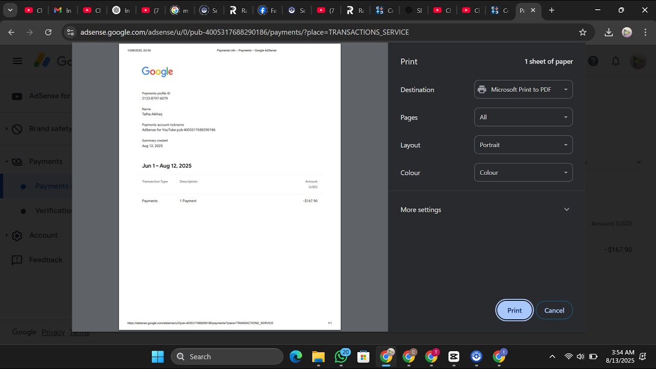 How to Download Google AdSense Payment Receipt 2025 | Step-by-Step Tutorial
