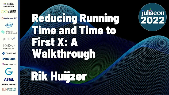 Reducing Running Time and Time to First X: A Walkt...