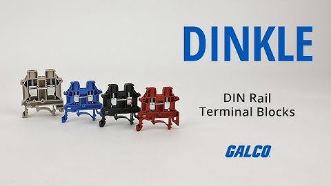 DINKLE DIN Rail Terminal Blocks | Galco