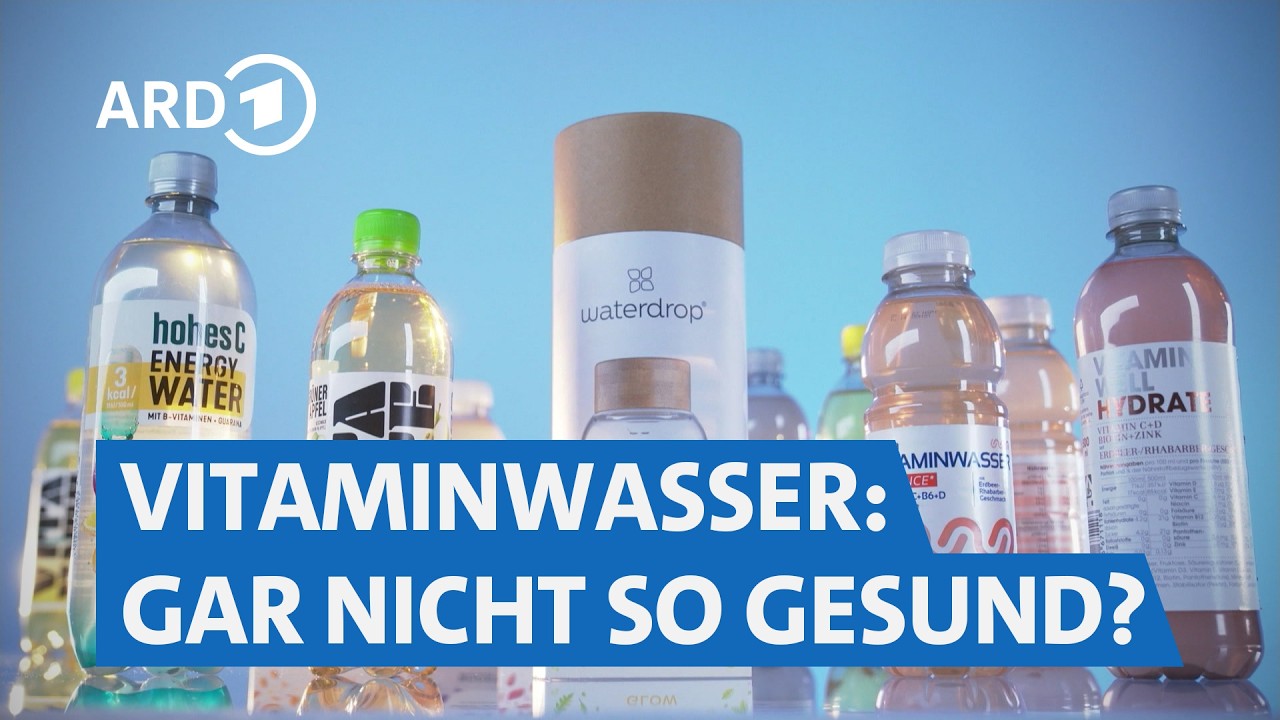 Vitaminwasser – gesund oder überteuerte Mogelpackungen? | Marktcheck SWR