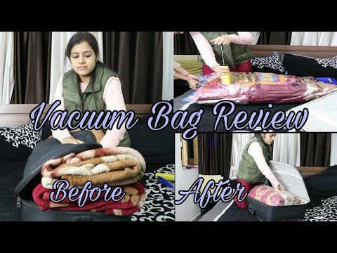 Vacuum Storage Bag Review| Space Saving Bag | #vacuumbags #kachhawahahouse