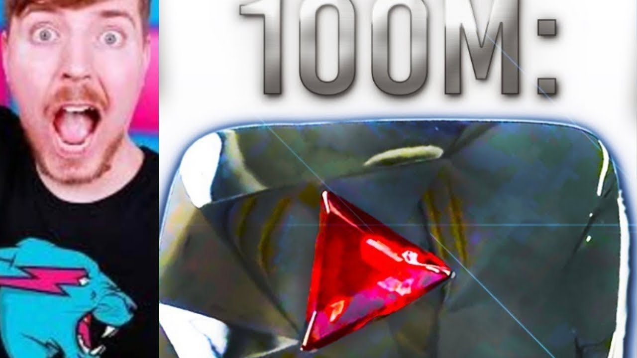 I Made MrBeast A Custom 100M PlayButton!!! - YouTube