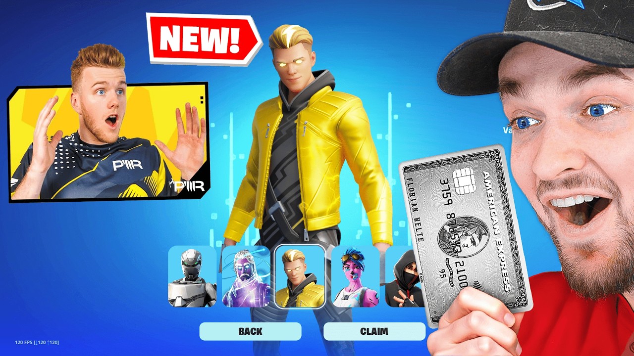 I Upgraded Lachlan's Fortnite Account!