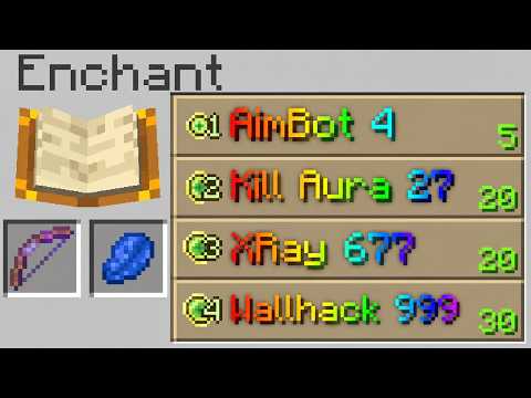 MINECRAFT, ale DODAŁEM OP ENCHANTY!
