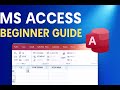 Microsoft Access tutorial for beginners (PART 1)