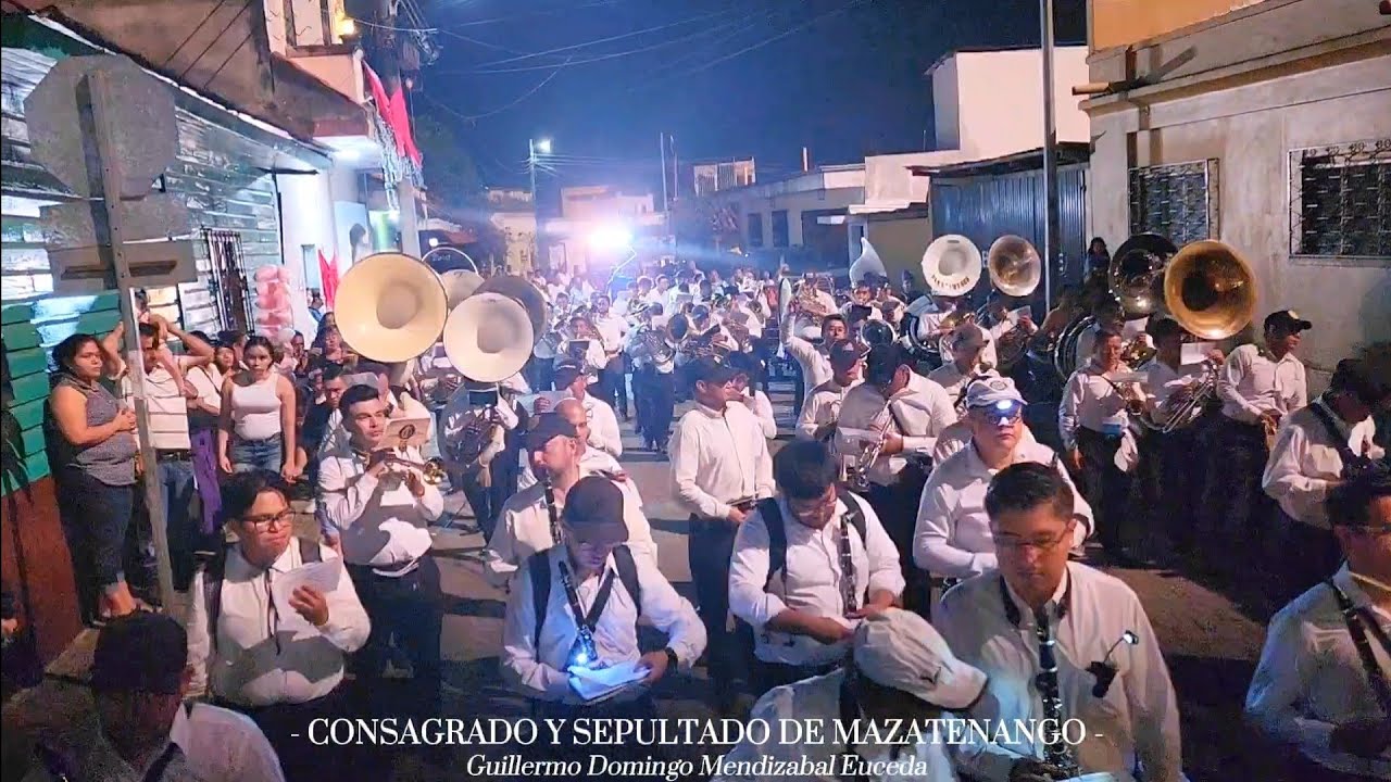 CONSAGRADO Y SEPULTADO DE MAZATENANGO | Procesión de Jesús Nazareno de las Misericordias Mazate 2024