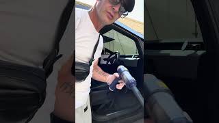 What Products I USE to CLEAN the Cybertruck Interior Vegan Leather 🧼#carwash #cybertruck #easywash