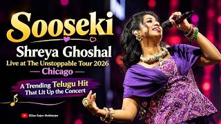 Sooseki ❤️🔥 Shreya Ghoshal Ma’am LIVE in Chicago 🇺🇸 | The Unstoppable Tour #SGianSujonMukherjee