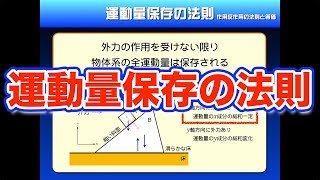 ハイレベル高校物理【再構築版】力学導入５−２　運動量保存の法則