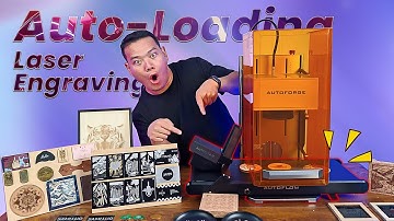 This Laser Engraver Works By Itself! | AutoForge First Look 🔥