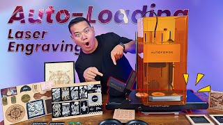 This Laser Engraver Works By Itself! | AutoForge First Look 🔥