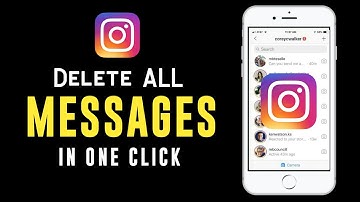 How to Delete All instagram Messages At once { Android - iPhone }