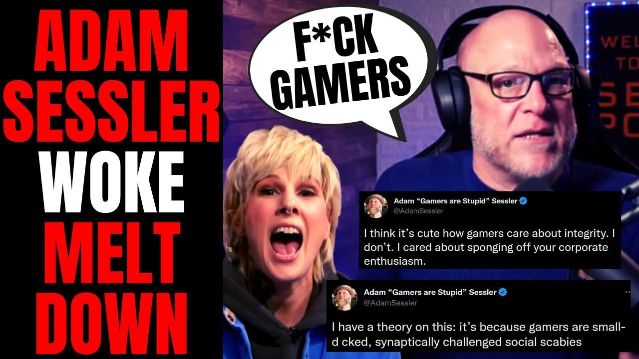 Adam Sessler Has A WOKE MELTDOWN | Finally ADMITS He Hates All Gamers After G4TV FAILURE