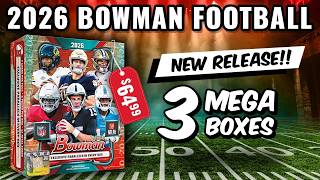 CASE HIT!!🚨NEW RELEASE🚨2026 BOWMAN FOOTBALL MEGA BOXES News