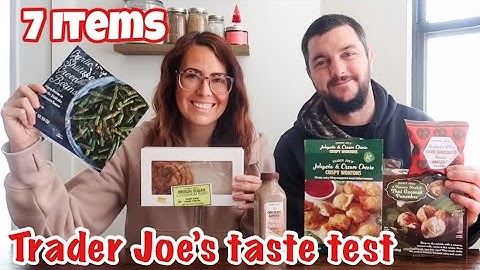 Trying 6 New Items at Trader Joe’s + Brent’s Secret Item