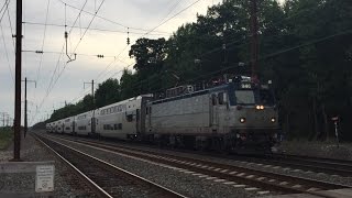 MARC Commuter Rail Amtrak AEM-7AC 946 Leads Penn Line Train 544 @ Martin Airport Station (6/6/16)