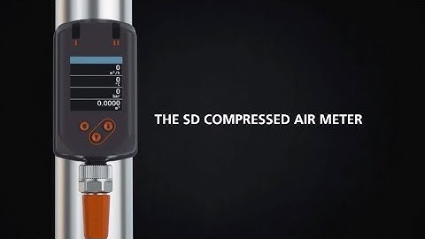 Volumetric Flow, Pressure, Temperature, and Totalizer All-in-One for Compressed Air Systems