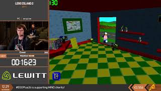 Lego Island 2 | Any% Speedrun by Clover | BSG Plus 2026
Stay up to date with all future uploads ► https://bit.ly/3yvHaqa
Watch the full marathon here:
Playlist ► https://www.youtube.com/playlist?list=PL8gXlKL0NkPuDGB6hhUB1q-FN_aSRWjzg
All marathons were streamed and recorded here:
BSG Twitch link ► https://www.twitch.tv/bsgmarathon
For future events and other info, visit our socials:
Twitter ► https://twitter.com/BSGMarathon
Bluesky ► https://bsky.app/profile/bsgmarathon.com/
Discord ► https://discord.com/invite/MuAafGF
Website ► https://bsgmarathon.com
This speedrun was performed at BSG Plus 2026, which was held between Jan 18 to Jan 24, 2026 in order to raise money for MIND.
Follow the runner(s) here:
Clover ► https://twitch.tv/CloverMikuru
Host ► Malakbel
Timestamps
00:00 - Introduction
00:42 - Run
48:38 - Outro
Hashtags:
#BSGMarathon
#Speedrun
#bsgplus26 Lego Island 2 | Any% Speedrun by Clover | BSG Plus 2026