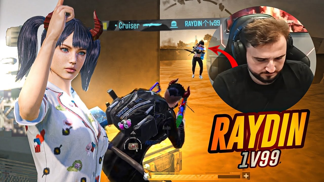 Cruiser vs @raydin1v99 🔥Fight On Live Stream | He Came for Revenge 🤯 | PubgMobile