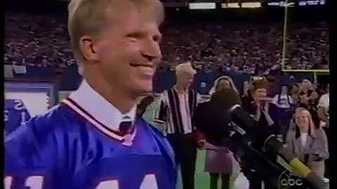 Phil Simms Jersey Retirement Ceremony - Giants vs....
