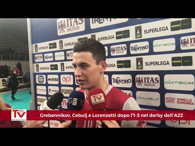 Grebennikov, Cebulj e Lorenzetti dopo l'1-3 nel derby dell'A22