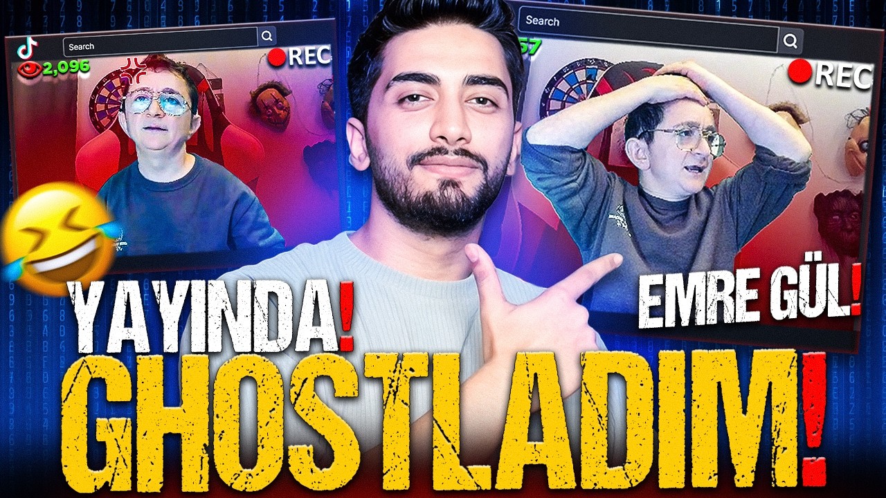 EMRE GÜL'Ü CANLI YAYINDA GHOSTLADIM! | PUBG Mobile