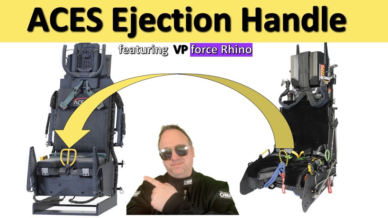 Добавление рукоятки катапультного кресла F16 ACES в ваш авиасимулятор