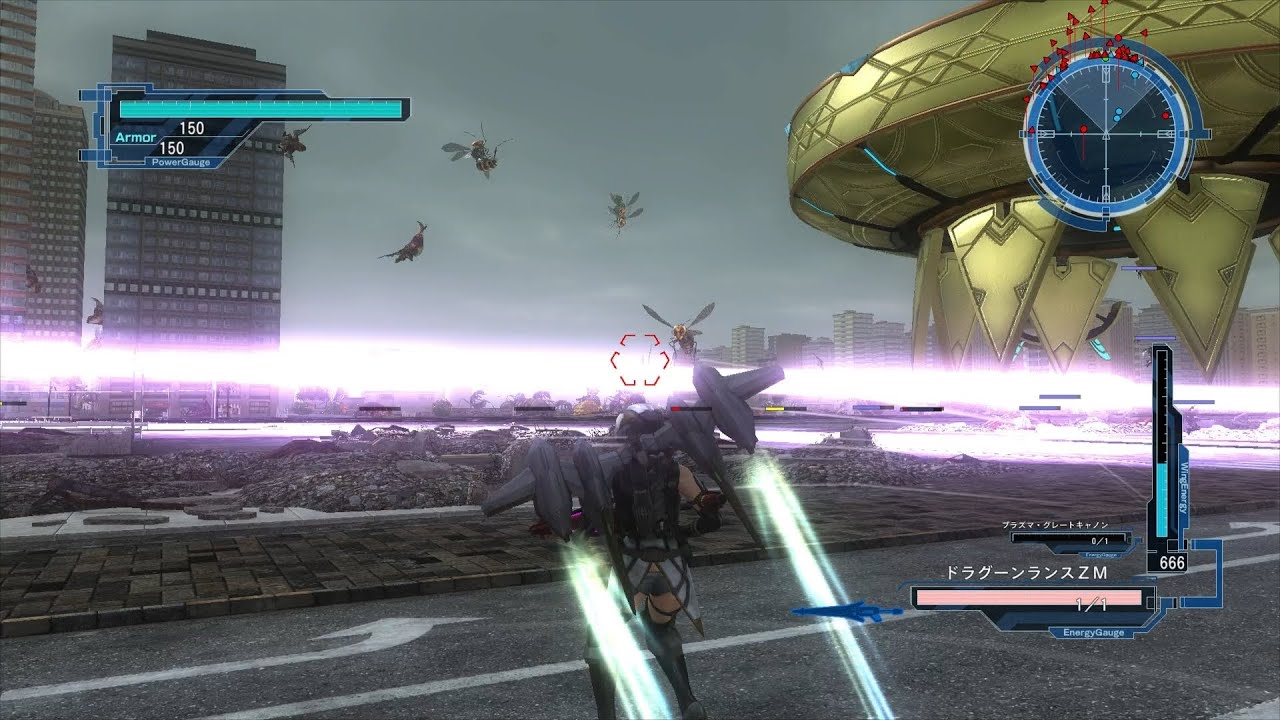 地球防衛軍５ M103 滅びの車輪 Inf オンソロ 初期体力 ダイバー Edf5 Youtube