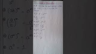 Laws of Exponents | All Formulas | Class 8, 9 & 10 Maths