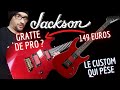 Je transforme une guitare  149 euros en gratte de pro  jackson js11